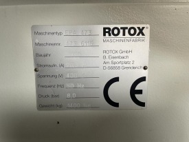 OCZYSZCZARKA CNC DO NAROŻY ROTOX EPA 473 ROK 2000