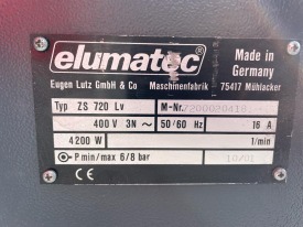 ZGRZEWARKA DWUGŁOWICOWA ELUMATEC ZS 720 LV ROK 2001