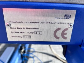 STÓŁ DO OKUWANIA WINKHAUS WHK 2300 ROK 2008