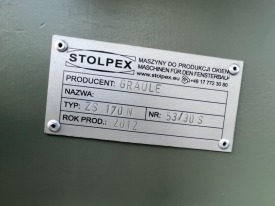 PIŁA JEDNOGŁOWICOWA GRAULE ZS 170 N ROK 2012