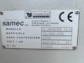 CENTRUM OBRÓBCZE CASADEI MC 5016 ALU RANGER ROK 2012