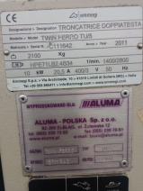 PIŁA  DWUGŁOWICOWA AUTOMATYCZNA DO STALI EMMEGI TRD FERRO 2 LIBRA TU/5 ROK 2011