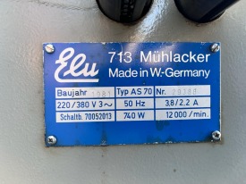 KLAMKOWNICA (FREZARKO-KOPIARKA) ELUMATEC AS 70
