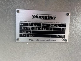 ZAGNIATARKA / ZACISKARKA ELUMATEC EP 124 ROK 2012