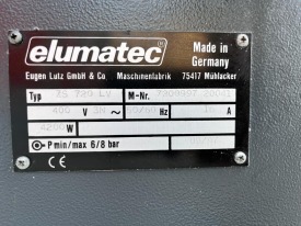 ZGRZEWARKA DWUGŁOWICOWA ELUMATEC ZS 720 LV ROK 1997