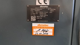 CENTRUM OBRÓBCZE ELUMATEC SBZ 122/70 PLUS ROK 10/2019