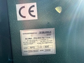PIŁA DO ROLET ZEWNĘTRZNYCH ALUMA RIESLE RPS 600M ROK 2009