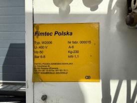 WIERTNICA AUTOMATYCZNA OTWORÓW POD ZAWIASY W RAMIE FIMTEC F-16 JO / W2006 ROK 2006