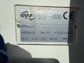 TEMPERÓWKA, FREZARKA DO USZCZELEK GRAF SYNERGY GC-SL ROK 2013