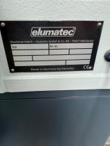 PIŁA JEDNOGŁOWICOWA ELUMATEC  MGS 72/10  ZE STOŁEM ODBIORCZYM MMS 100/01 , ROK 2008