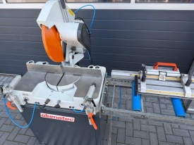 PIŁA JEDNOGŁOWICOWA ELUMATEC  MGS 72/10  ZE STOŁEM ODBIORCZYM MMS 100/01 , ROK 2008