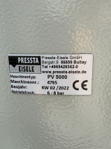 ZAGNIATARKA / ZACISKARKA DO NAROŻY PRESSTA EISELE PV 5000 ROK 2022