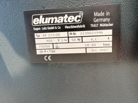 FREZARKA DO SŁUPKA ELUMATEC AF 223/00 ROK 2003