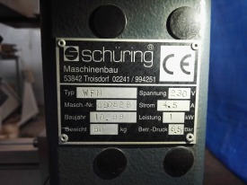 FREZARKA DO ODWODNIEŃ SCHURING WFM ROK PROD.1998