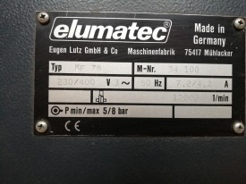FREZARKO-KOPIARKA ELUMATEC KF 78 ROK 1998