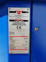 ZAGNIATARKA / ZACISKARKA ATLA COOP ITACA ROK 1999