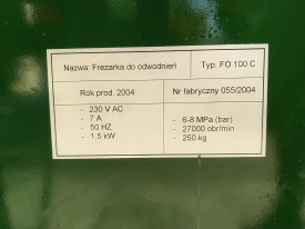 FREZARKA DO ODWODNIEŃ AUTOMAT STB / FIMTEC FO 100 C ROK 2004