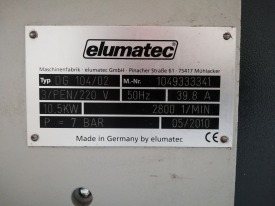 PIŁA DWUGŁOWICOWA / AUTOMATYCZNA ELUMATEC DG 104 / 02  ROK 2010  