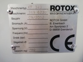 FREZARKO - KOPIARKA (KLAMKOWNICA) ROTOX KF 349 ROK 2002
