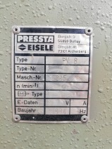 ZAGNIATARKA / ZACISKARKA  PRESSTA EISELE PV 8