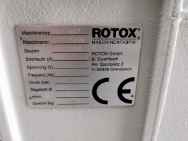 PIŁA DO LISTEW PRZYSZYBOWYCH ROTOX GLA 403 ROK 2008