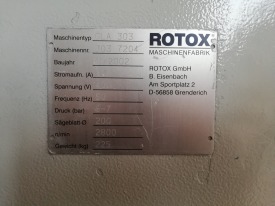 PIŁA DO LISTEW PRZYSZYBOWYCH ROTOX GLA 303 ROK 2002