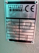 ZAGNIATARKA / ZACISKARKA PRESSTA EISELE 1000 ROK 1997