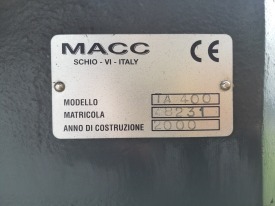 PIŁA JEDNOGŁOWICOWA MACC 400 ROK 2000