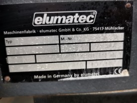 PIŁA AUTOMATYCZNA  DWUGŁOWICOWA ELUMATEC DG 142 ROK 2002