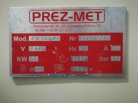 FREZARKA DO SŁUPKA PREZ-MET FS 50WK ROK 2010