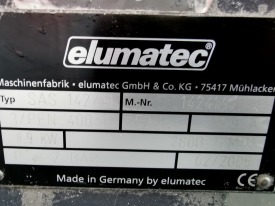 AUTOMAT DO CIĘCIA ELUMATEC SAS 142/41 ROK 2006