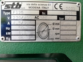 FREZARKA DO SŁUPKA STB F 125 ROK 2001