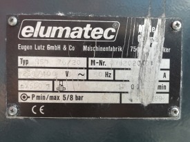 FREZARKA DO ODWODNIEŃ AUTOMAT SZEŚCIOGŁOWICOWY  ELUMATEC WSD 76 / 20  ROK 2000