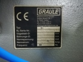 PIŁA JEDNOGŁOWICOWA GRAULE ZS 170 N 