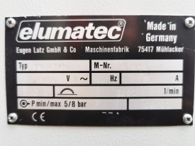 PIŁA JEDNOGŁOWICOWA ELUMATEC TS 161/21 ROK 2000