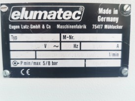 ZAGNIATARKA / ZACISKARKA DO NAROŻY ELUMATEC EP 124