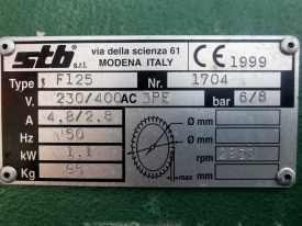 FREZARKA DO SŁUPKA STB F 125