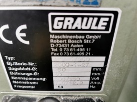 FREZARKA DO SŁUPKA GRAULE AKF 6/250 ROK 2000