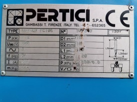 FREZARKO- KOPIARKA (KLAMKOWNICA) PERTICI UNIVER FC 106 