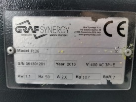 FREZARKA AUTOMATYCZNA DO SŁUPKA GRAF SYNERGY / FIMTEC F126 ROK 2013