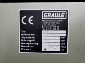 FREZARKA DO SŁUPKA GRAULE AKF 6/250