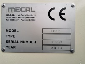 FREZARKO - KOPIARKA MECAL FR 810  ROK 2014