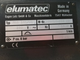 PIŁA JEDNOGŁOWICOWA ELUMATEC MGS 105 ROK 2001