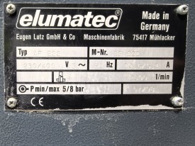 FREZARKA DO SŁUPKA ELUMATEC AF 222 ROK 1998