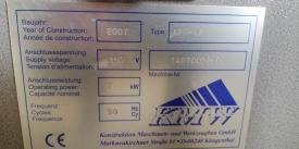 OCZYSZCZARKA CNC KMW APH- LA ROK 2007 