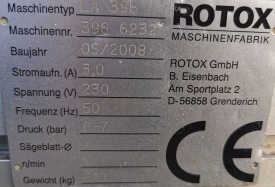 ELEKTRONICZNY ZDERZAK POZYCJONUJĄCY ROTOX LA 396 ROK 2008