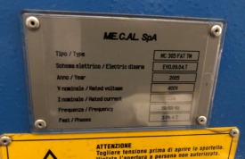 CENTRUM OBRÓBCZE MECAL MC 305 FAT TM ROK 2005