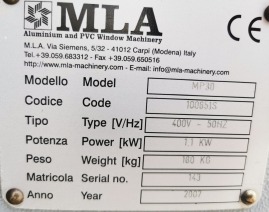 KLAMKOWNICA AUTOMAT MLA MP 30  ROK 2007