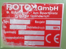 FREZARKA DO ODWODNIEŃ AUTOMAT ROTOX FWS 381 ROK 1996