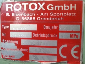 PIŁA DO LISTEW ROTOX GLS 217 Z  PRZYMIAREM ROK 1998